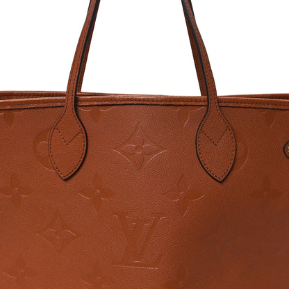 Louis Vuitton Empreinte Monogram Giant Neverfull MM Cognac 7 of 10