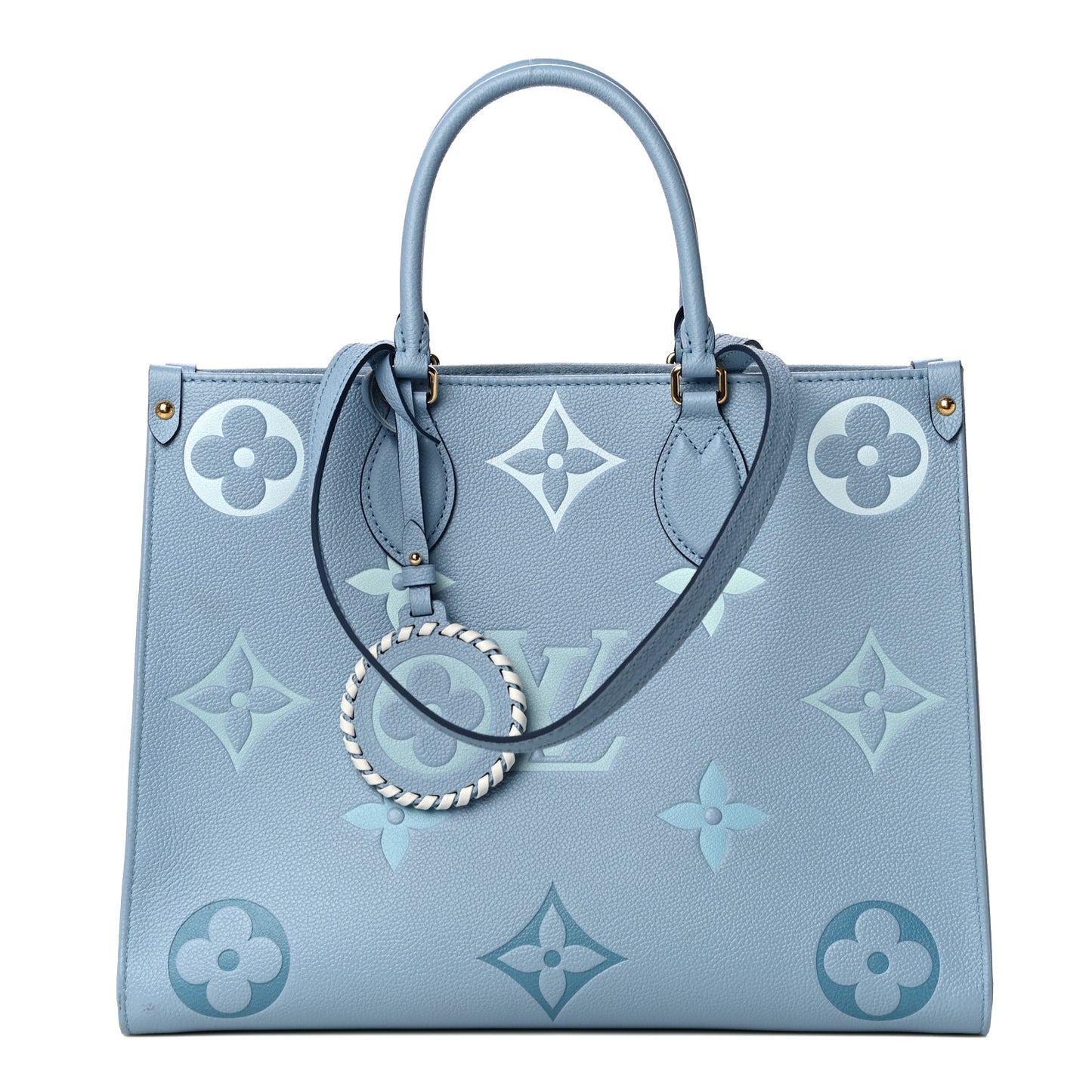 Empreinte Monogram Giant By The Pool Onthego MM Summer Blue
