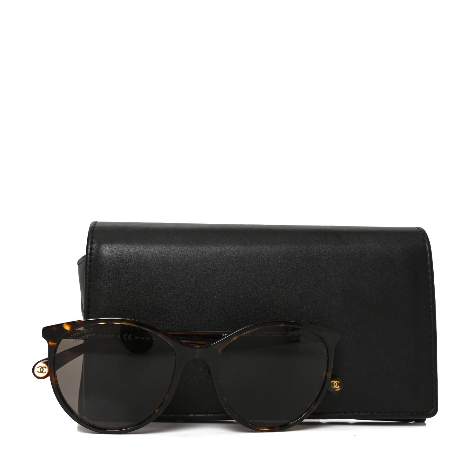 Chanel Acetate Pantos Cat Eye Sunglasses 5448-A Tortoise 1986562