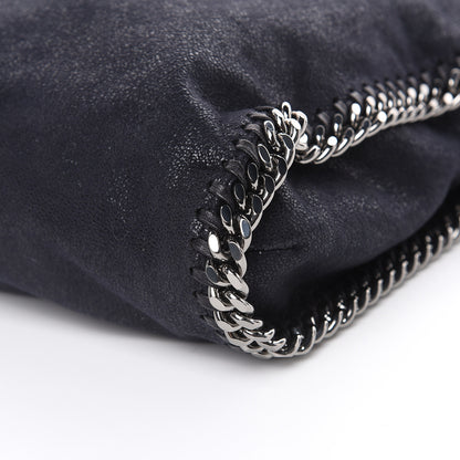 Stella McCartney Shaggy Deer Falabella Fold Over Tote Navy 9 of 9