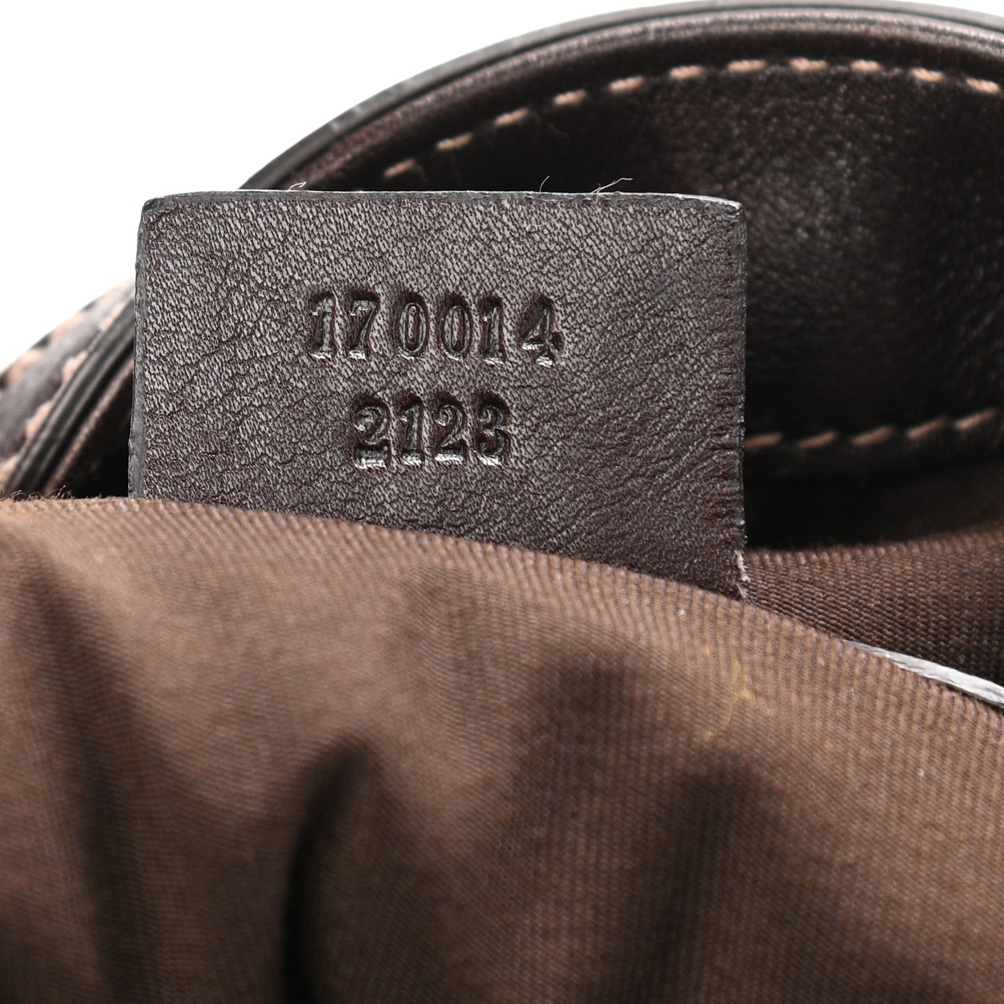 Monogram Large Wave Hobo Dark Brown