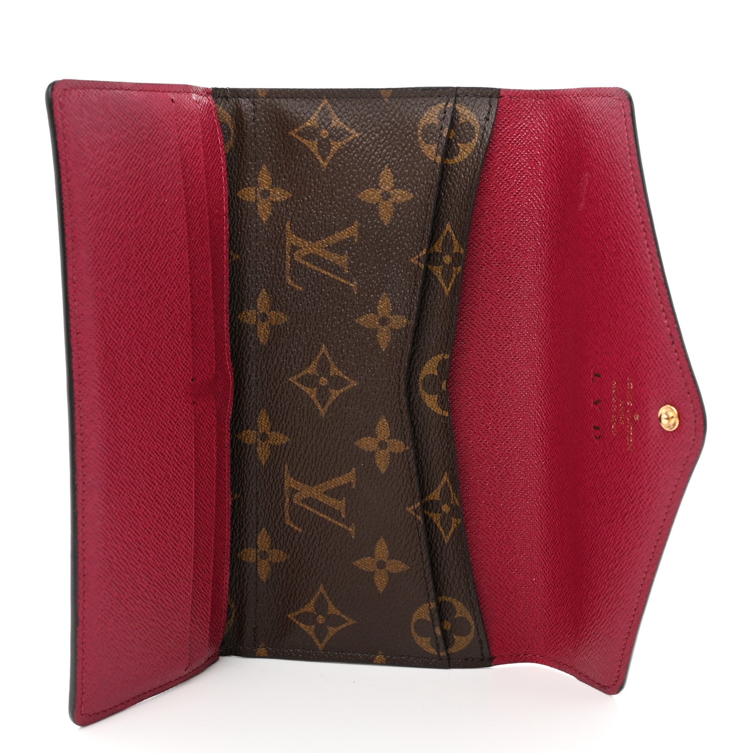 Louis Vuitton Monogram Josephine Wallet Fuchsia 5 of 10