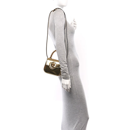 Versace Metallic Calfskin Mini La Medusa Bag Gold 2 of 11