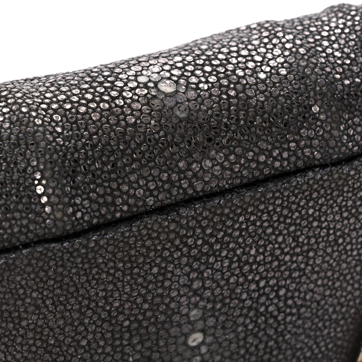 Stingray Patent Serpenti Forever Crossbody Grey