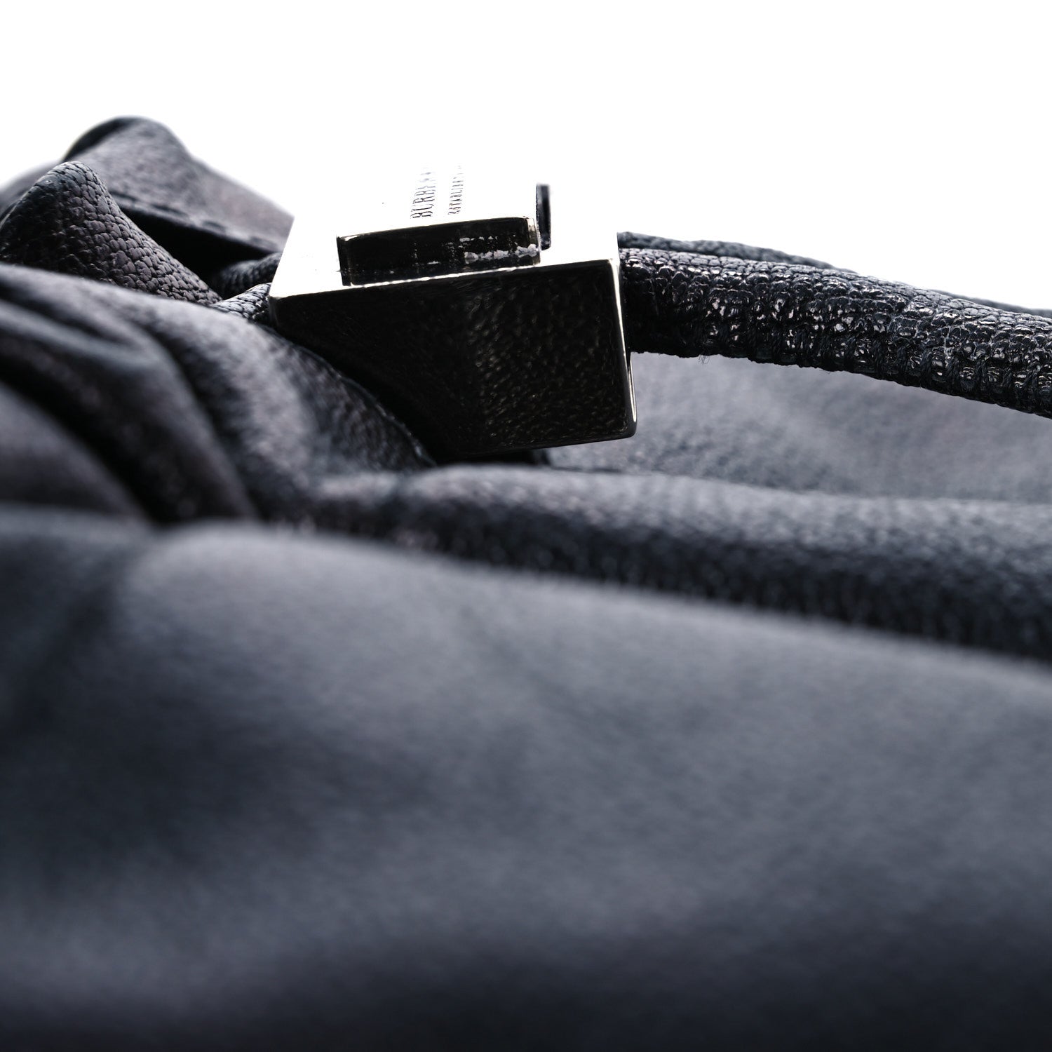 Burberry Calfskin Warrior Hobo Black 14 of 14