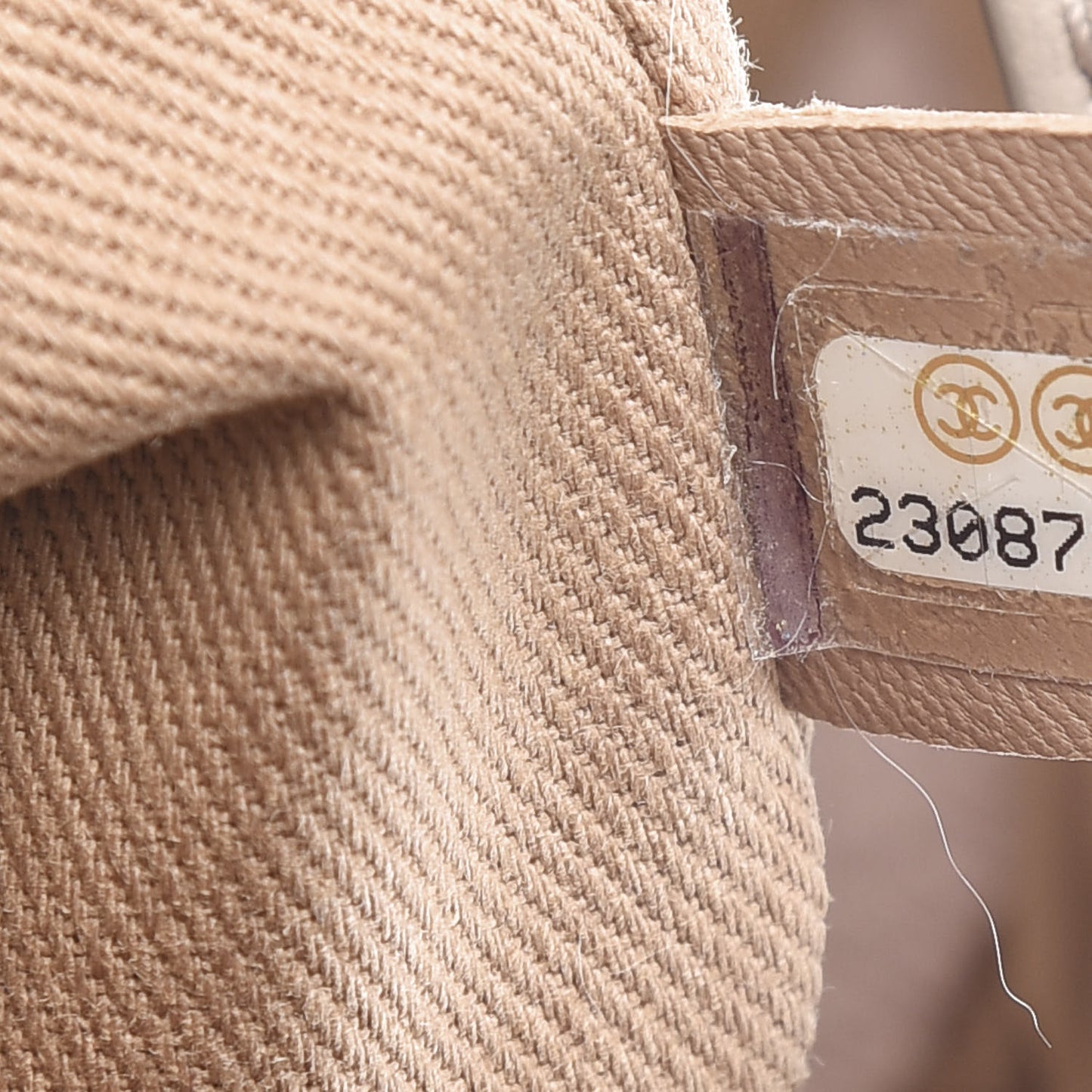 Canvas Medium Deauville Tote Ecru