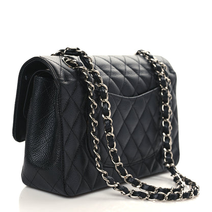Chanel Caviar Quilted Medium Double Flap Black 3 of 8