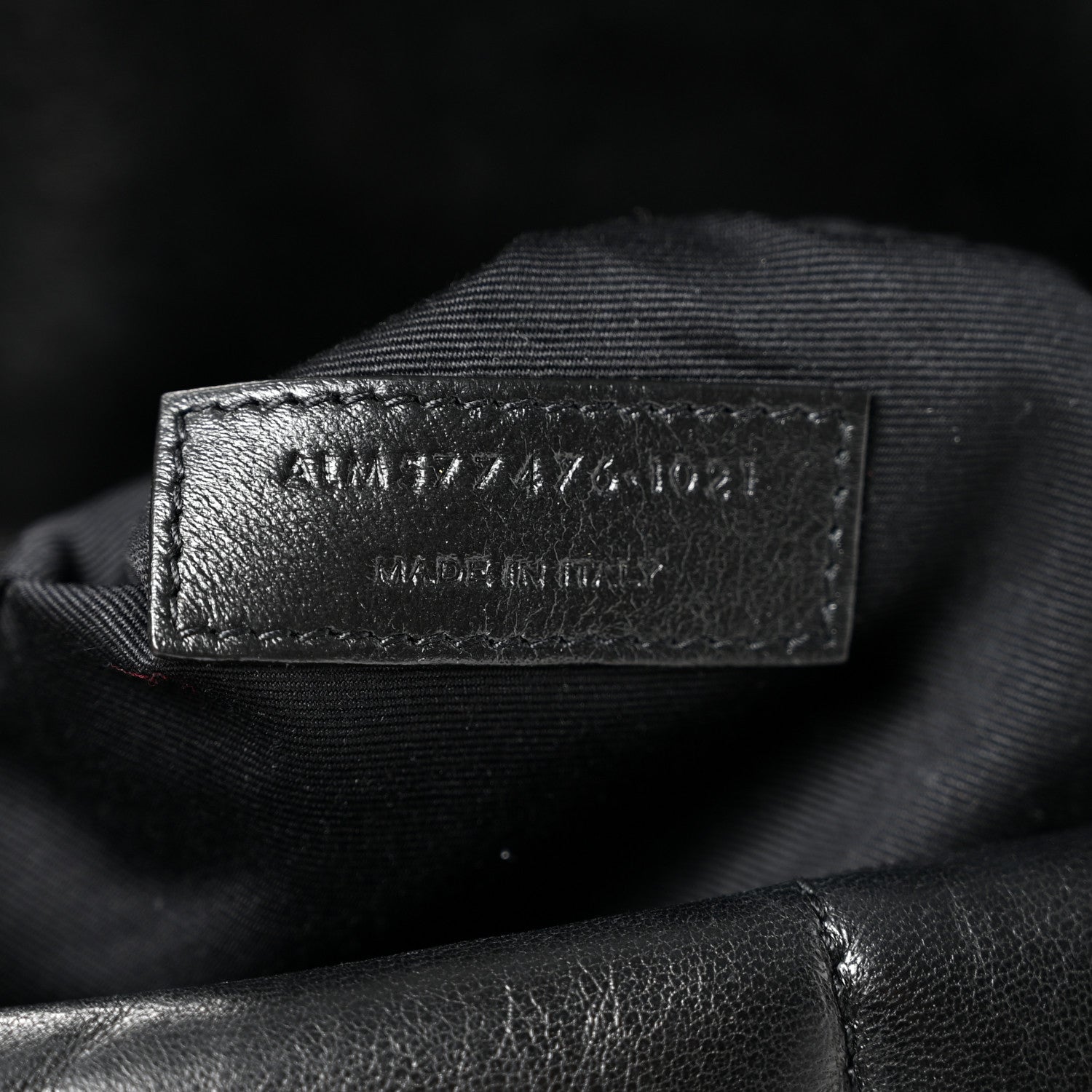 Saint Laurent Lambskin Quilted Monogram Monochrome Small Loulou Puffer Chain Satchel Black 8 of 12