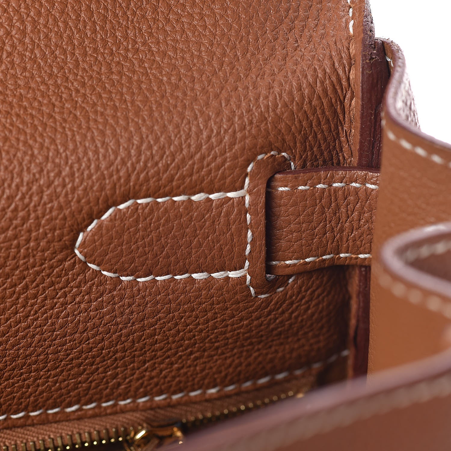 Hermes Togo Kelly Retourne 28 Gold 18 of 34