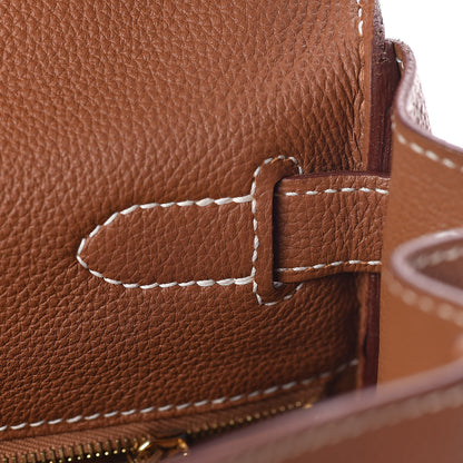 Hermes Togo Kelly Retourne 28 Gold 18 of 34