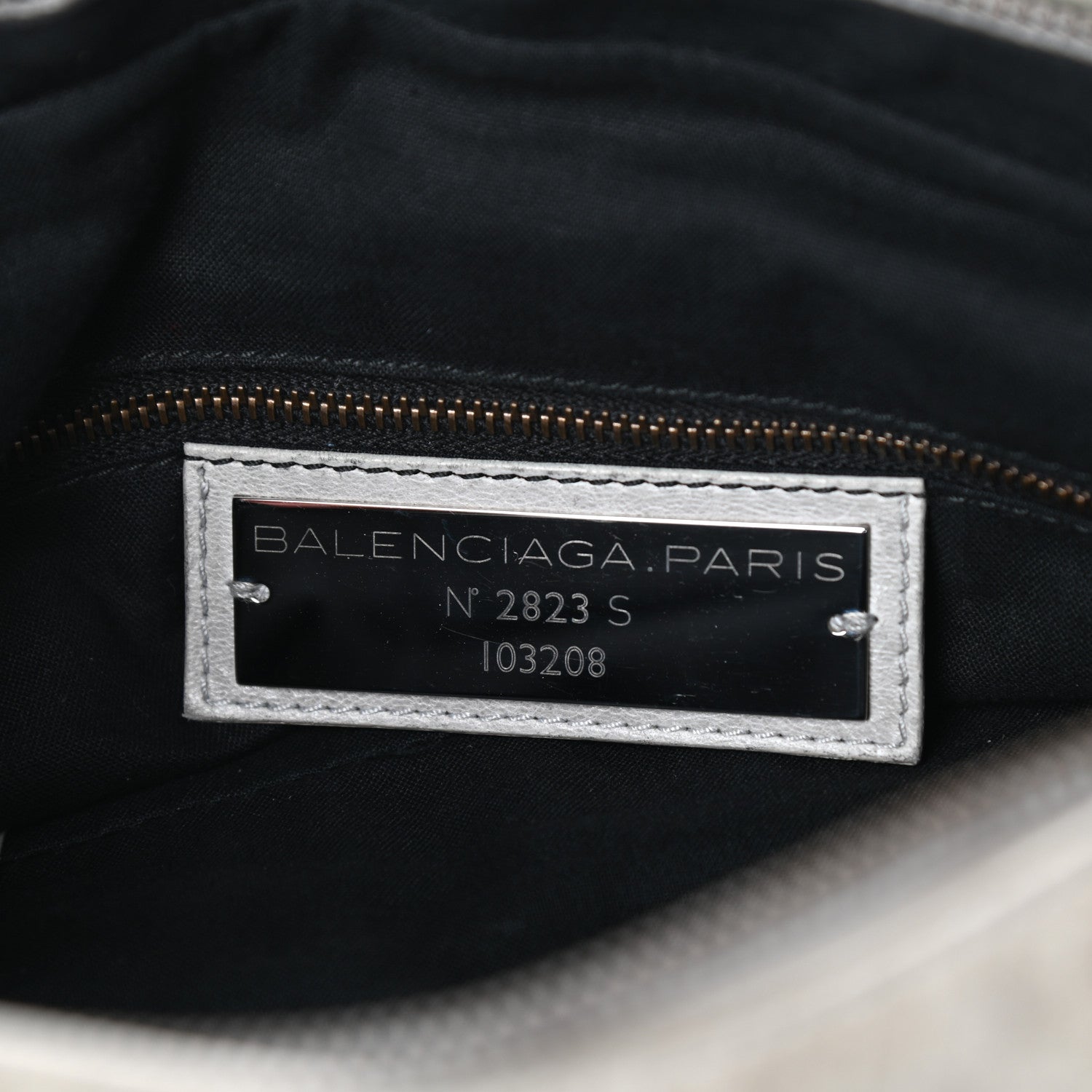 Balenciaga Agneau Classic Hardware First Argent 6 of 8