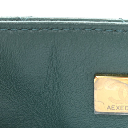Chanel Lambskin Quilted Mini Square Flap Green 7 of 10