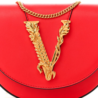 Versace Vitello Virtus Belt Bag Eros Flame Red 7 of 11