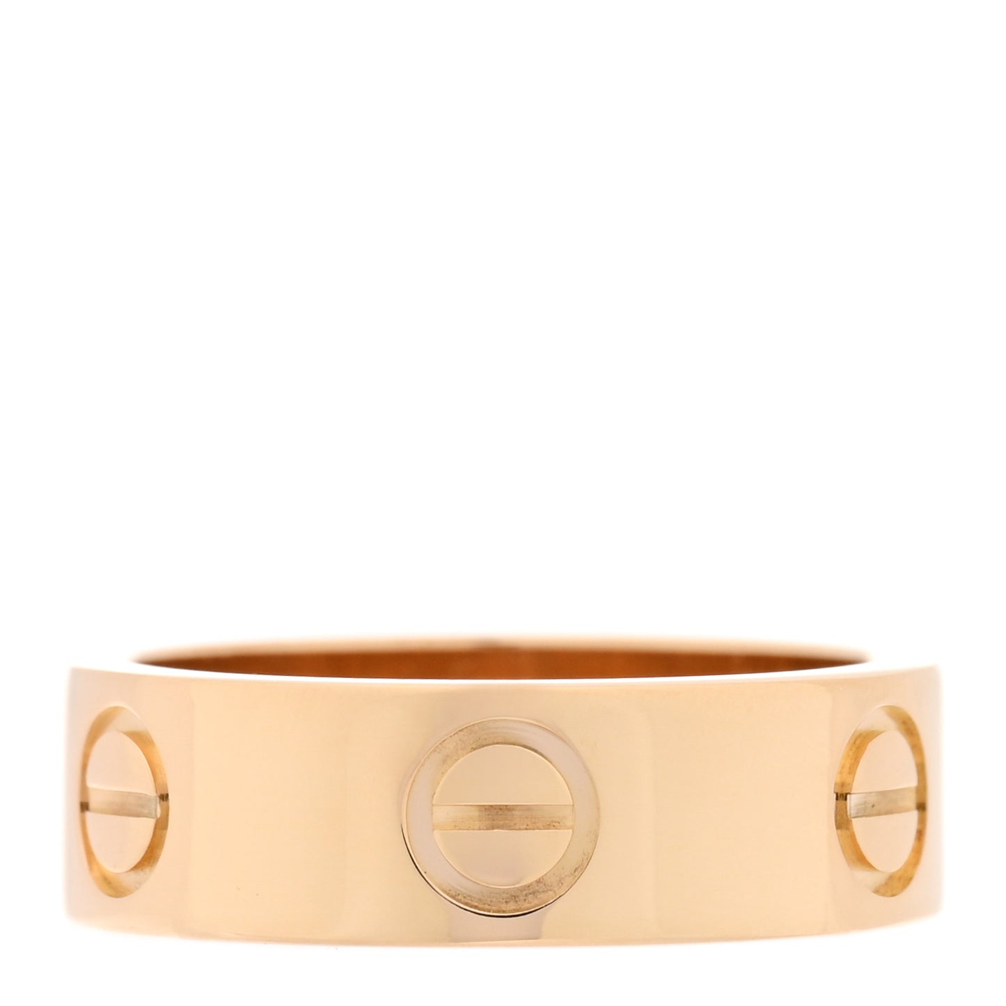 18K Yellow Gold 5.5mm LOVE Ring 49 4.75