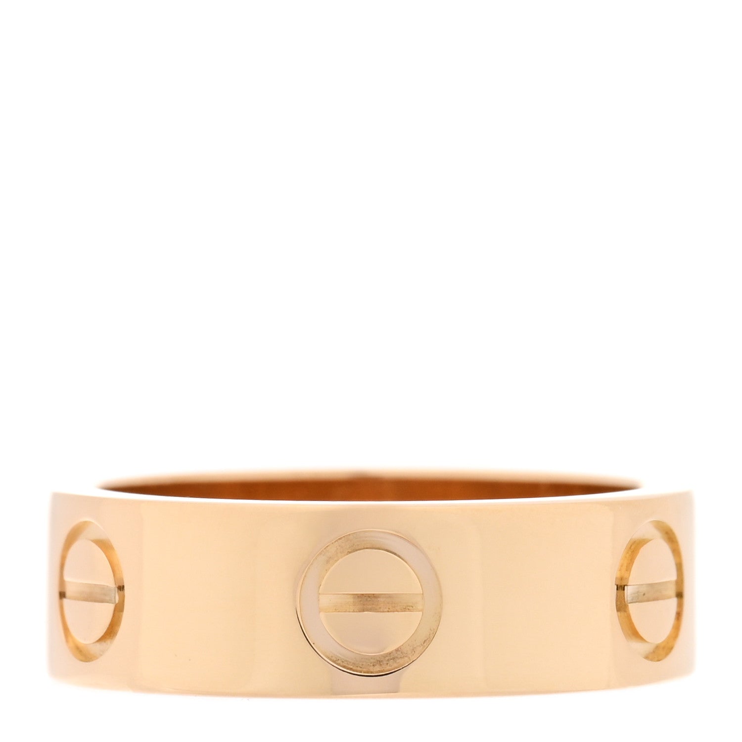 Cartier 18K Yellow Gold 5.5mm LOVE Ring 49 4.75 3 of 4