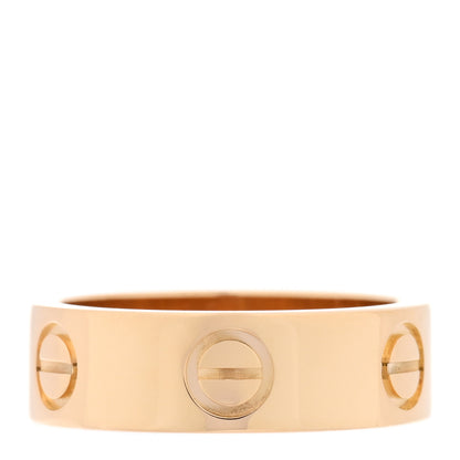 Cartier 18K Yellow Gold 5.5mm LOVE Ring 49 4.75 3 of 4
