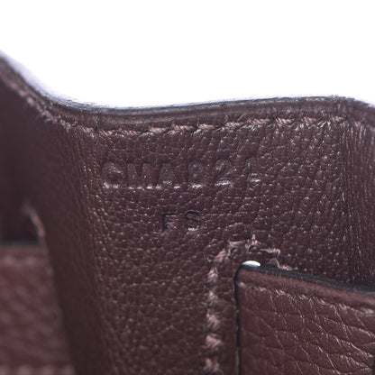 Hermes Togo Kelly Retourne 32 Chocolate 11 of 39
