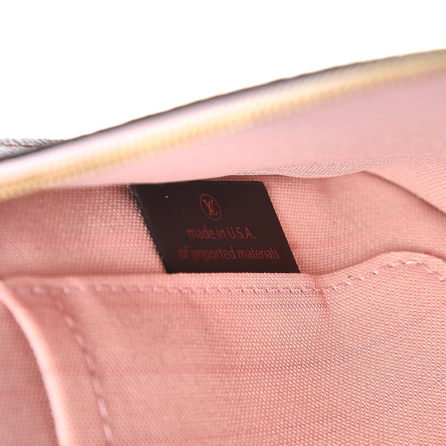 Damier Ebene Neverfull MM GM Pochette Rose Ballerine