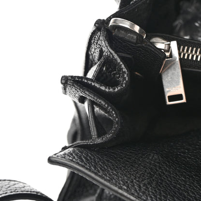 Saint Laurent Grained Calfskin Medium Souple Sac De Jour Black 18 of 25