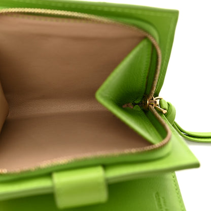 Bottega Veneta Nappa Intrecciato Bifold Zip Wallet Mela 5 of 10