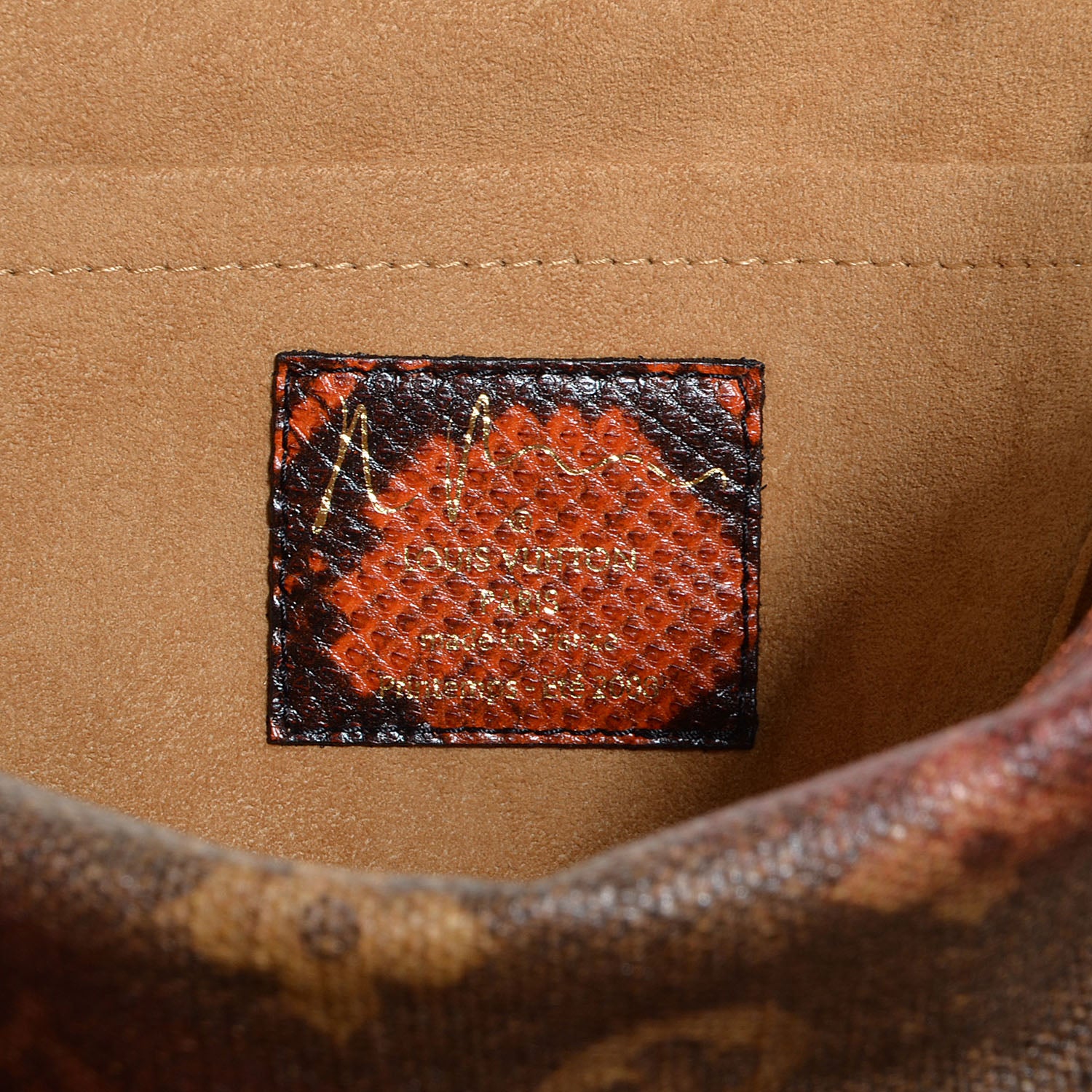 Louis Vuitton Richard Prince MANCRAZY Jokes Bag 6 of 7