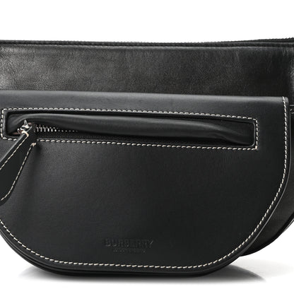 Burberry Smooth Calfskin Mini Double Olympia Black 7 of 9