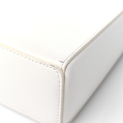 Givenchy Box Calfskin Small Cut Out Shoulder Bag Ivory 10 of 14