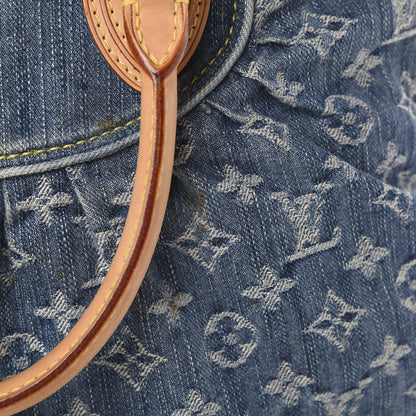 Louis Vuitton Denim Neo Cabby GM Blue 12 of 14
