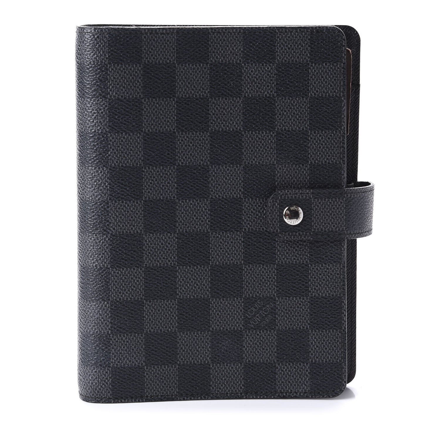 Damier Graphite Medium Ring Agenda Cover