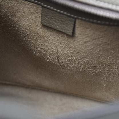 Celine Drummed Calfskin Nano Luggage Souris 8 of 12