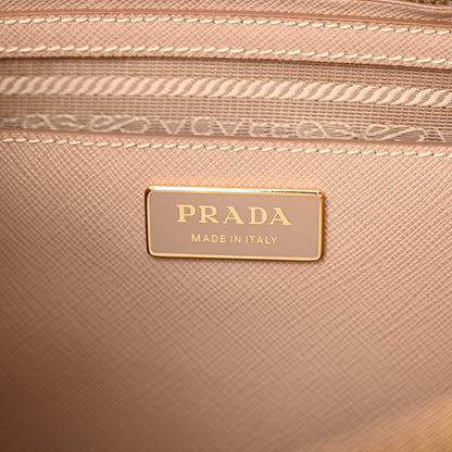 Prada Saffiano Lux Large Galleria Double Zip Tote Cammeo 6 of 11
