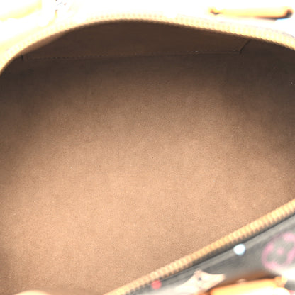 Louis Vuitton Monogram Multicolor Speedy 30 Black 5 of 10