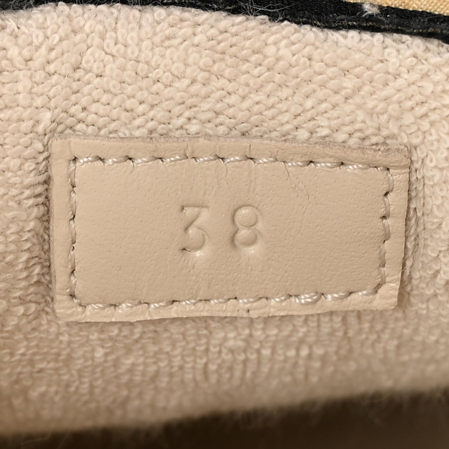 Calfskin GG Supreme Crystals Web Screener Sneakers 38 Beige Ebony Wild Rose