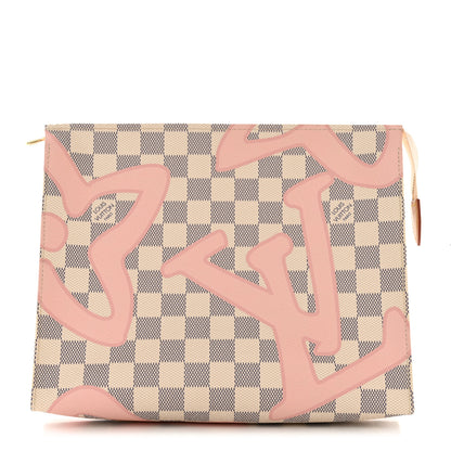 Louis Vuitton Damier Azur Tahitienne Toiletry Pouch 26 1 of 9