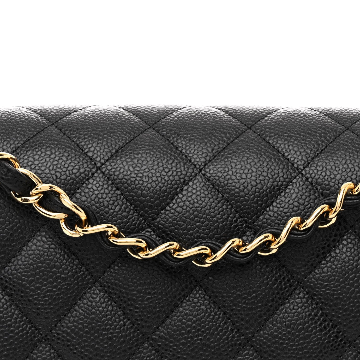 Chanel Caviar Quilted Jumbo Double Flap Black 8 of 11