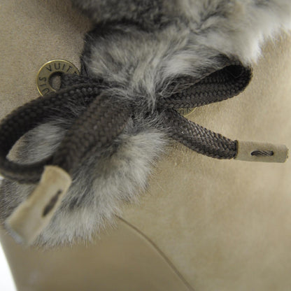 Louis Vuitton Suede Rabbit Fur Glacier Boots 39 6 of 9