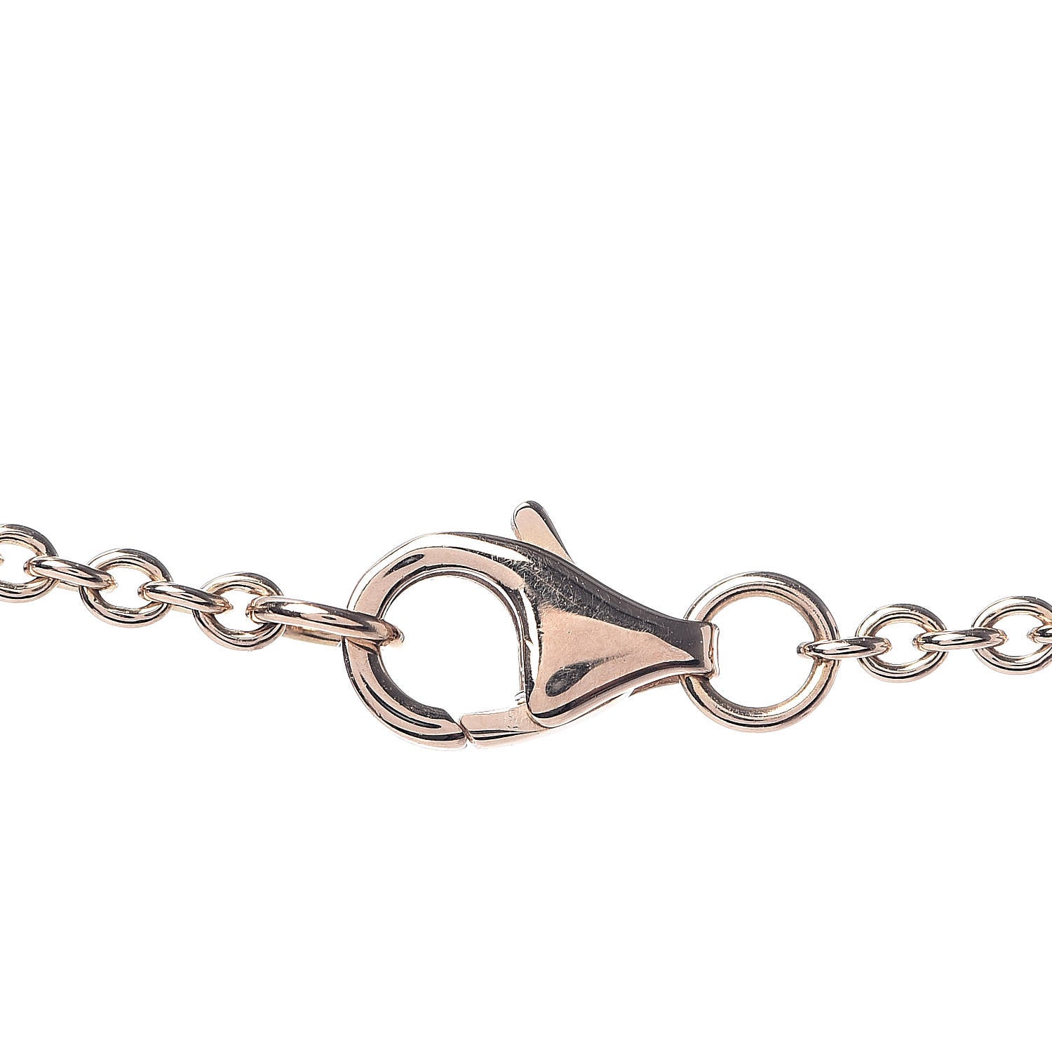 Cartier 18K Pink Gold Interlocking LOVE Necklace 4 of 6