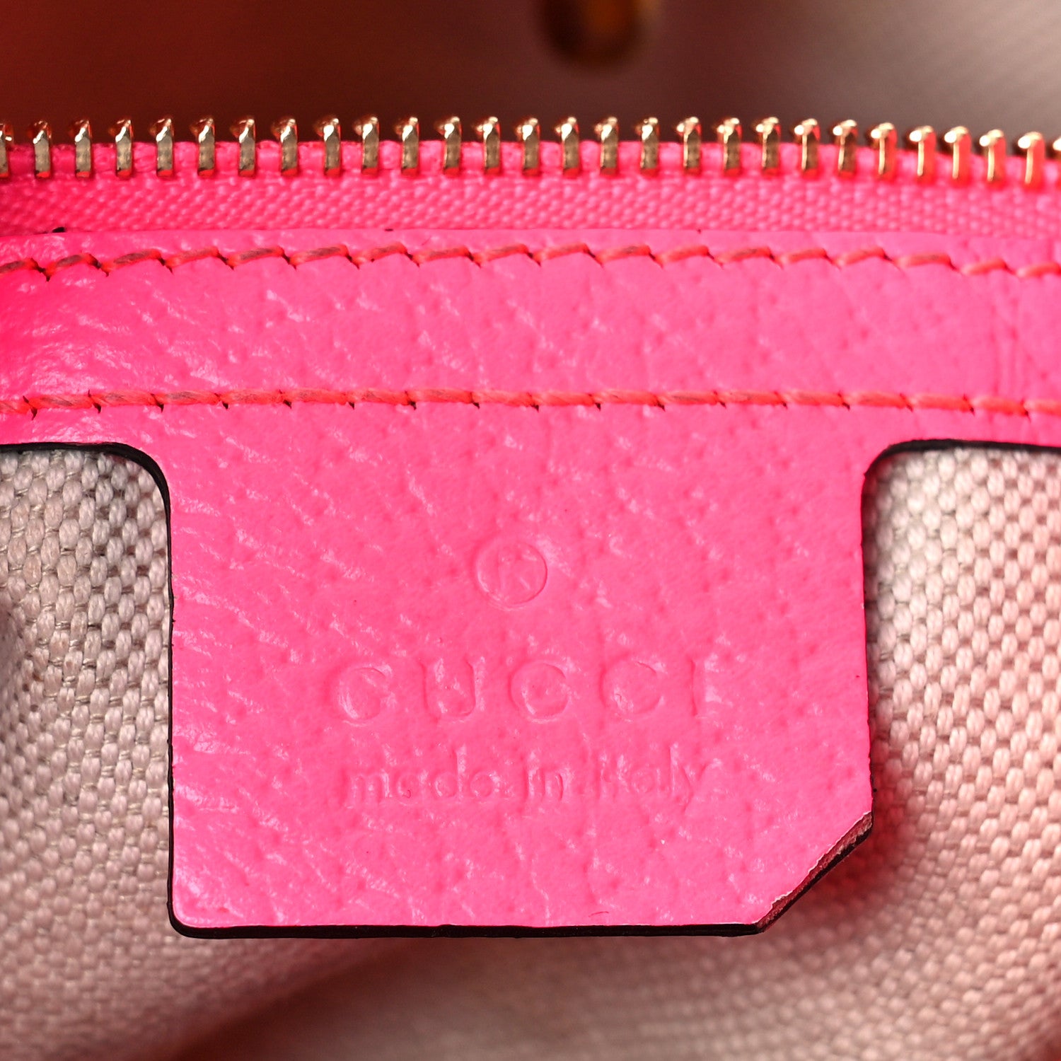 Gucci Canvas Flora Medium Jackie Hobo Fuchsia 6 of 20