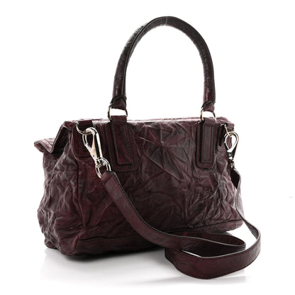 Givenchy Tumbled Sheepskin Medium Pandora Oxblood 3 of 10