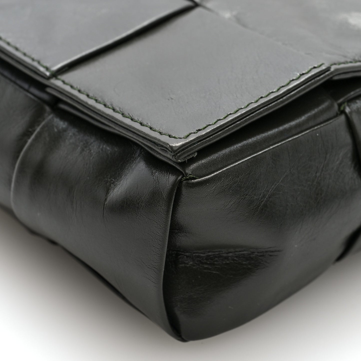 Paper Calfskin Intreccio Cassette Belt Bag Camping