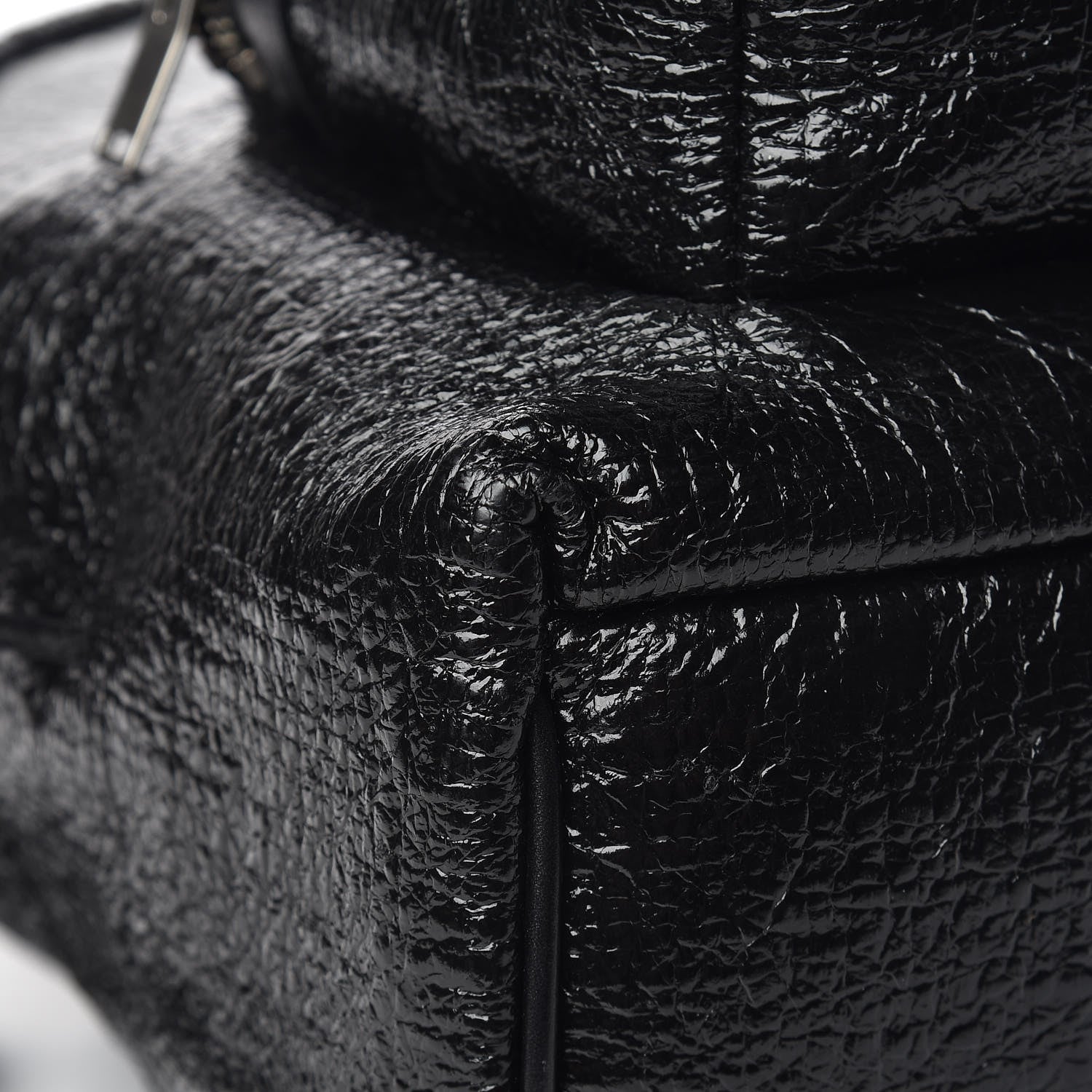 Saint Laurent Coated Canvas Hunting Backpack Black 14 of 20