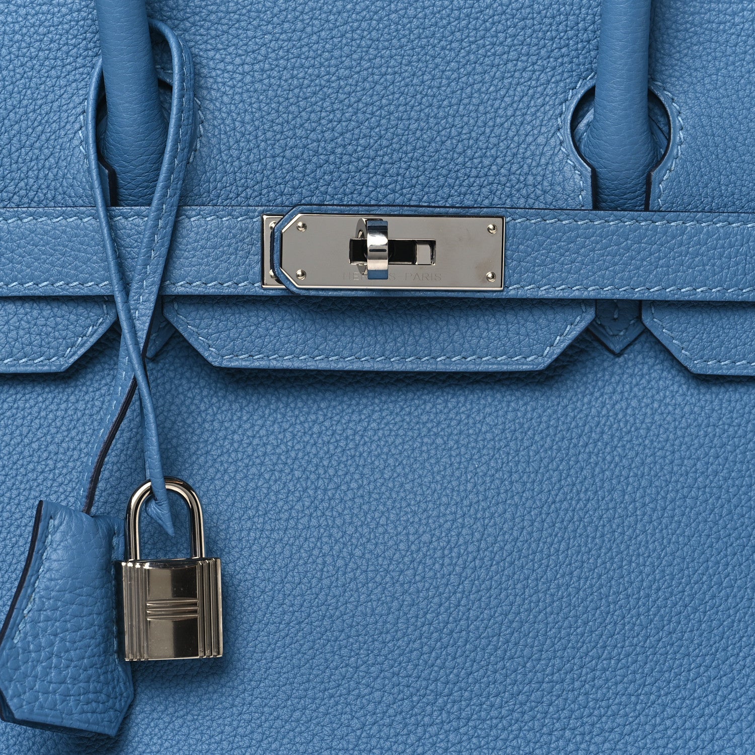 Hermes Togo BIRKIN 30 Bleu Azur 8 of 11