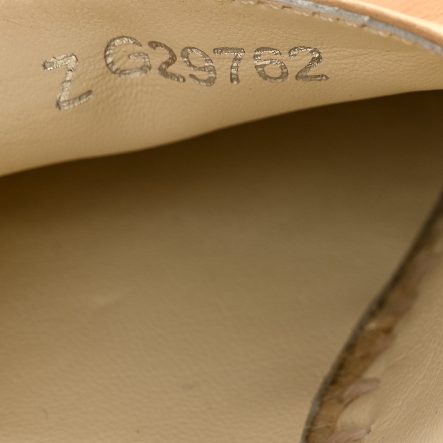 Lambskin CC Espadrilles 38 Beige Black