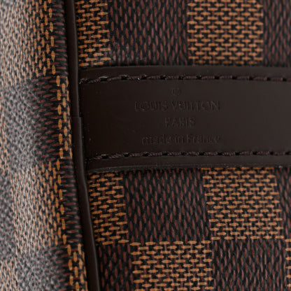 Louis Vuitton Damier Ebene Speedy Bandouliere 25 6 of 9