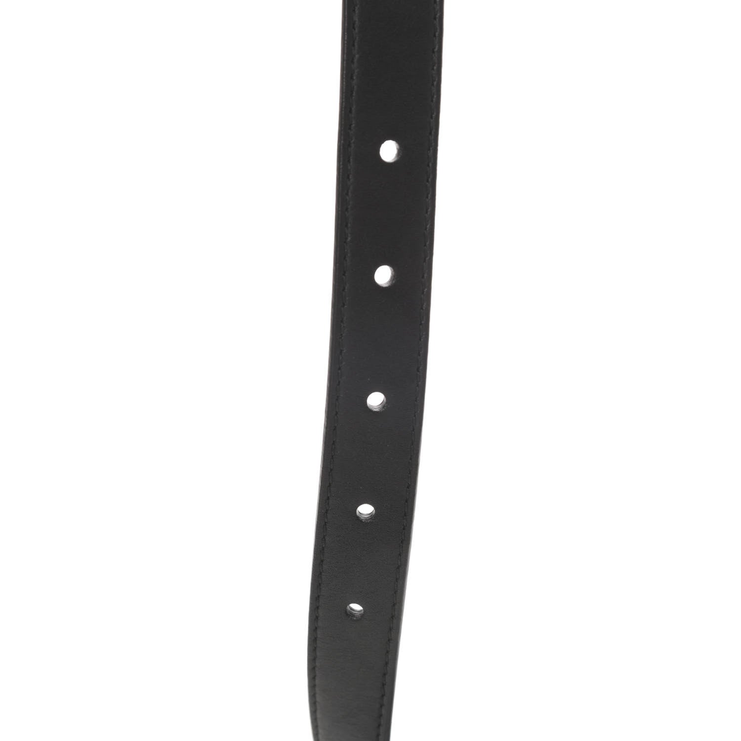 Gucci Calfskin Double G 20mm Belt 75 30 Black 5 of 5
