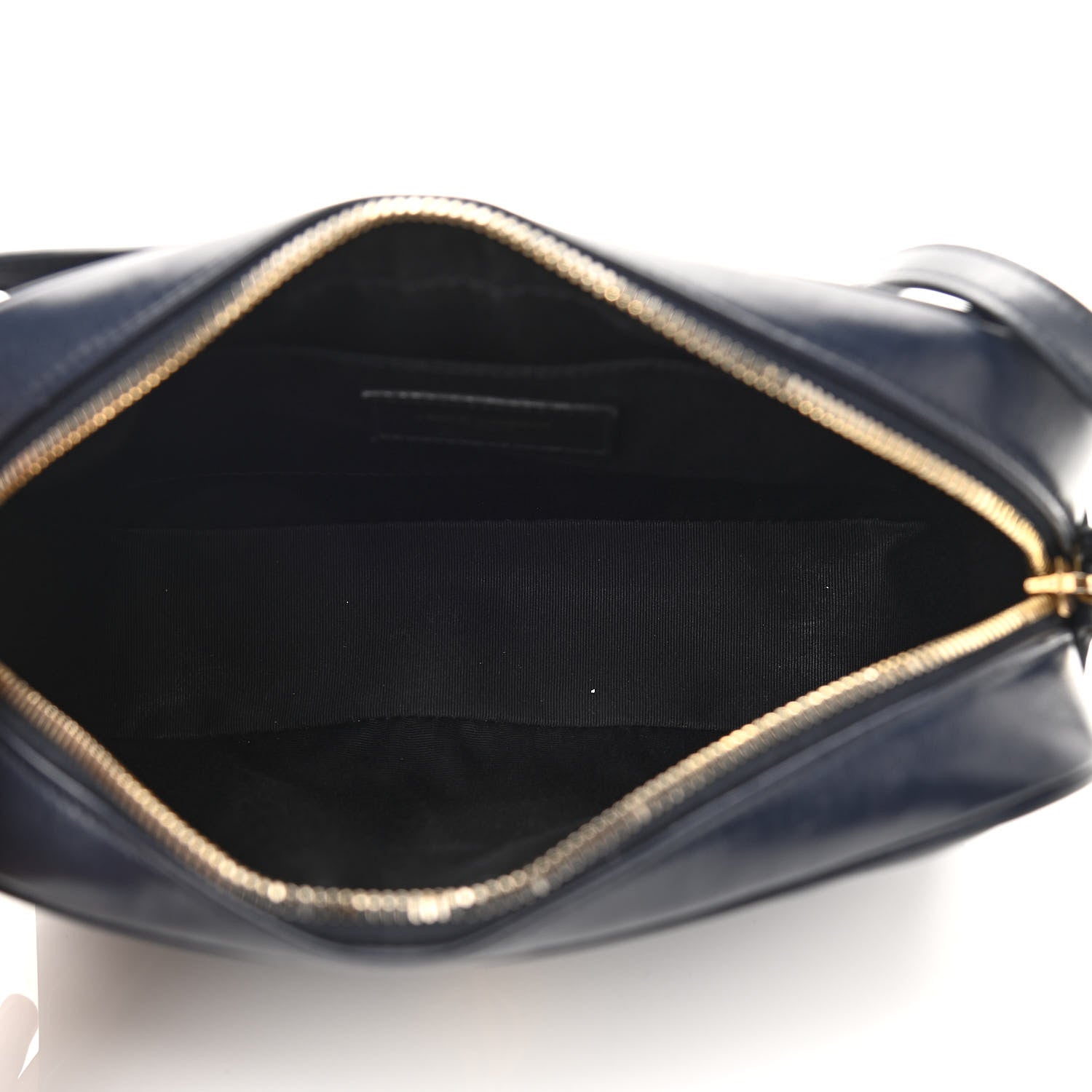 Saint Laurent Calfskin Matelasse Monogram Lou Camera Bag Navy 5 of 10
