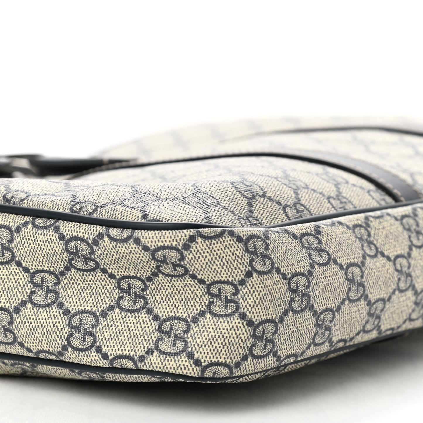 GG Supreme Monogram Briefcase Navy