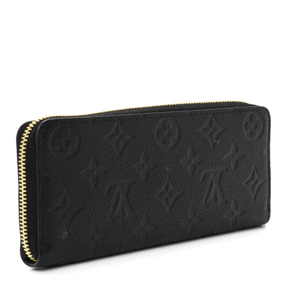 Louis Vuitton Empreinte Clemence Wallet Black 3 of 6