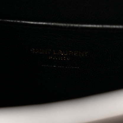 Saint Laurent Calfskin Monogram Baby Cabas Fog 6 of 11
