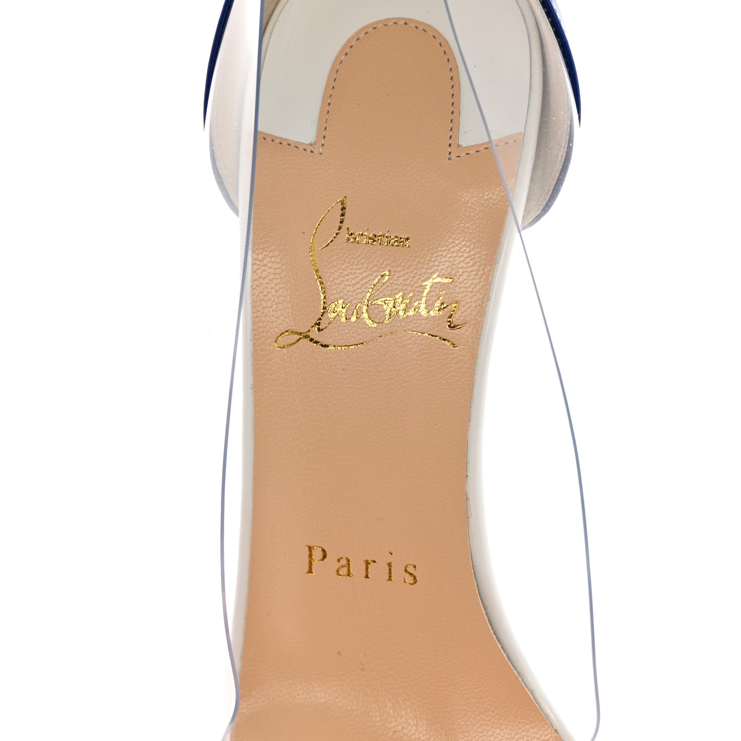 Christian Louboutin Patent PVC Debout 100 Pumps 36.5 Version Corazon 6 of 10